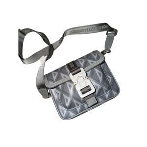 Dior NWT Gray Hit the Road Mini Messenger Bag